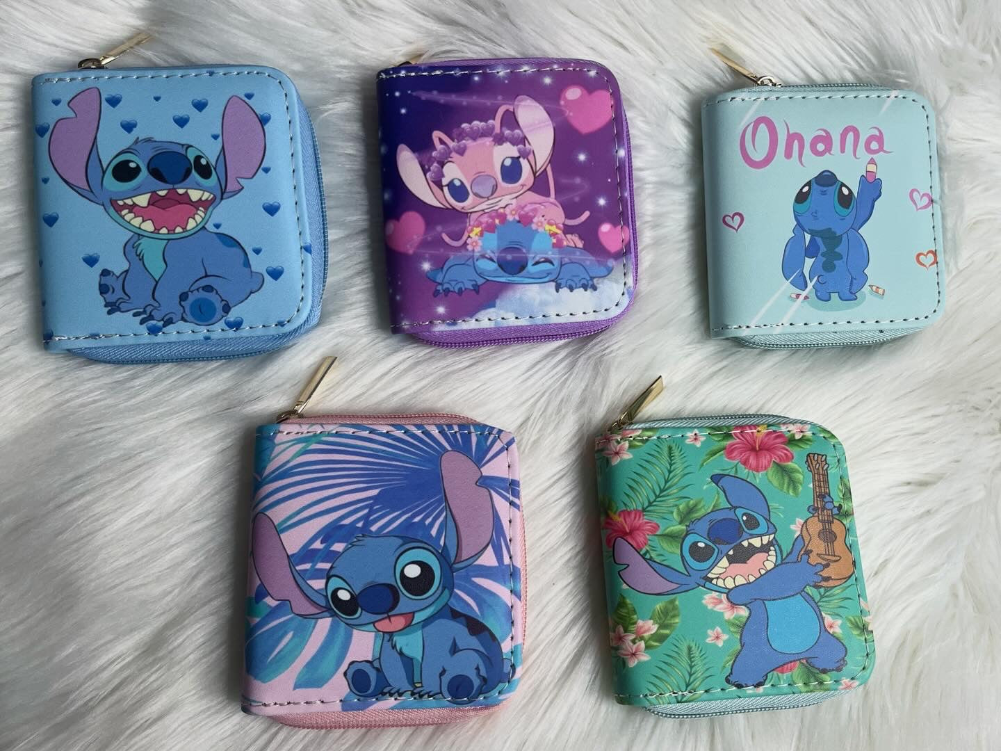 Angel & Stitch Printed Wallets