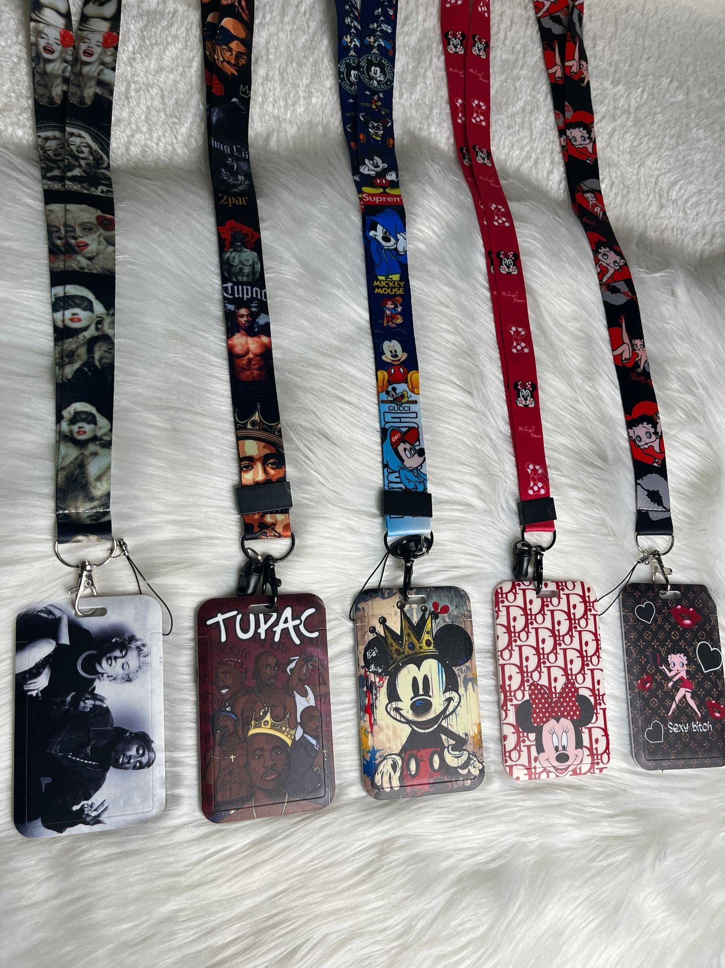 2 For $100. Bundle - 2 ID CardHolders & Lanyards