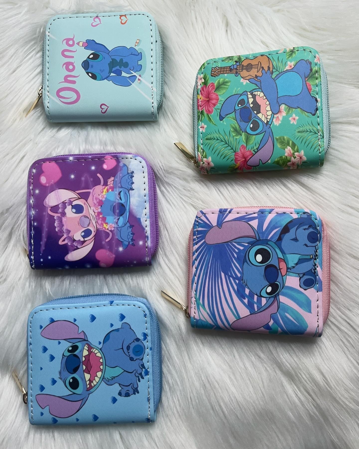 Angel & Stitch Printed Wallets