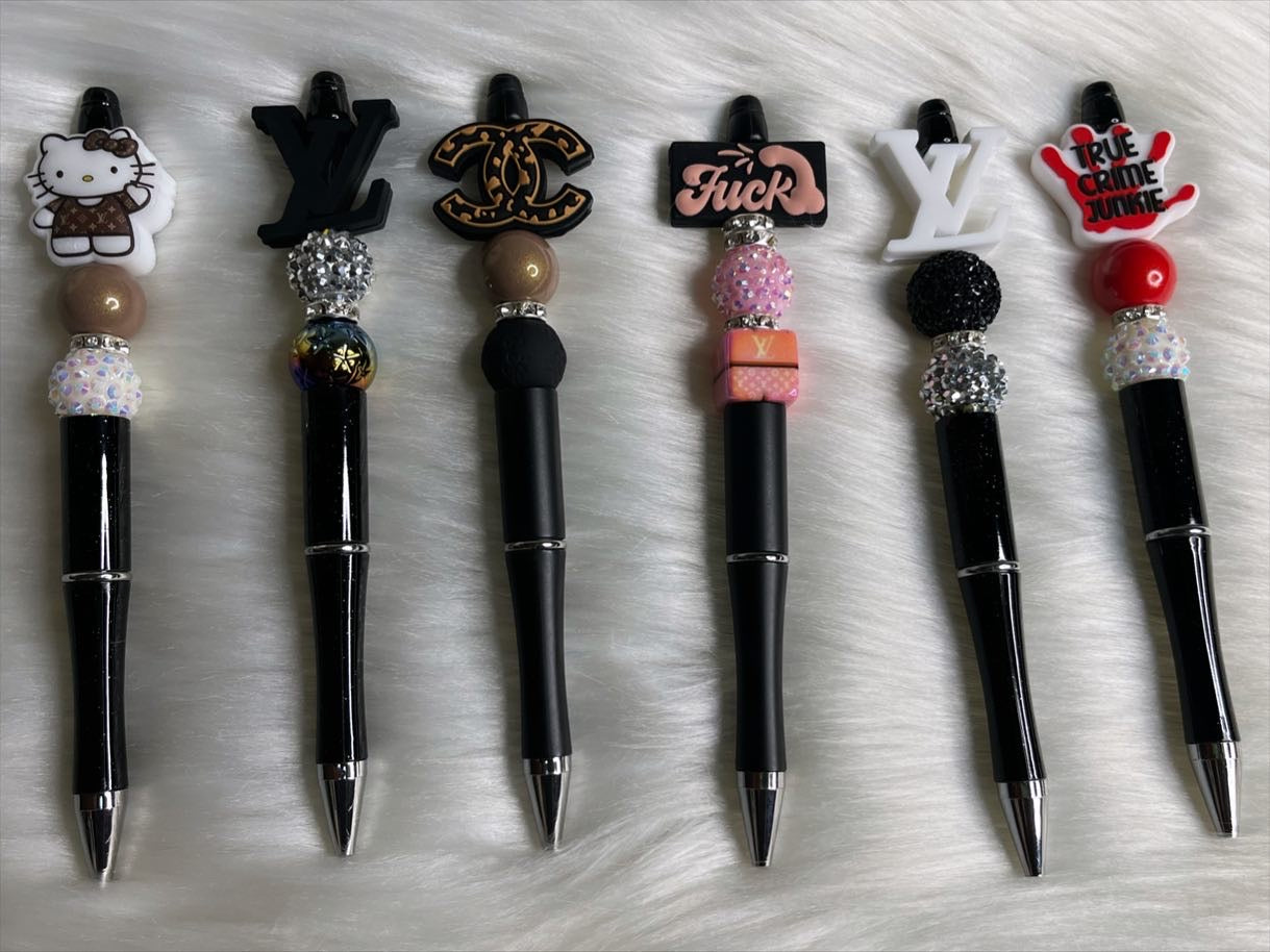 3 Charm Pens For $100  (Free Refills)