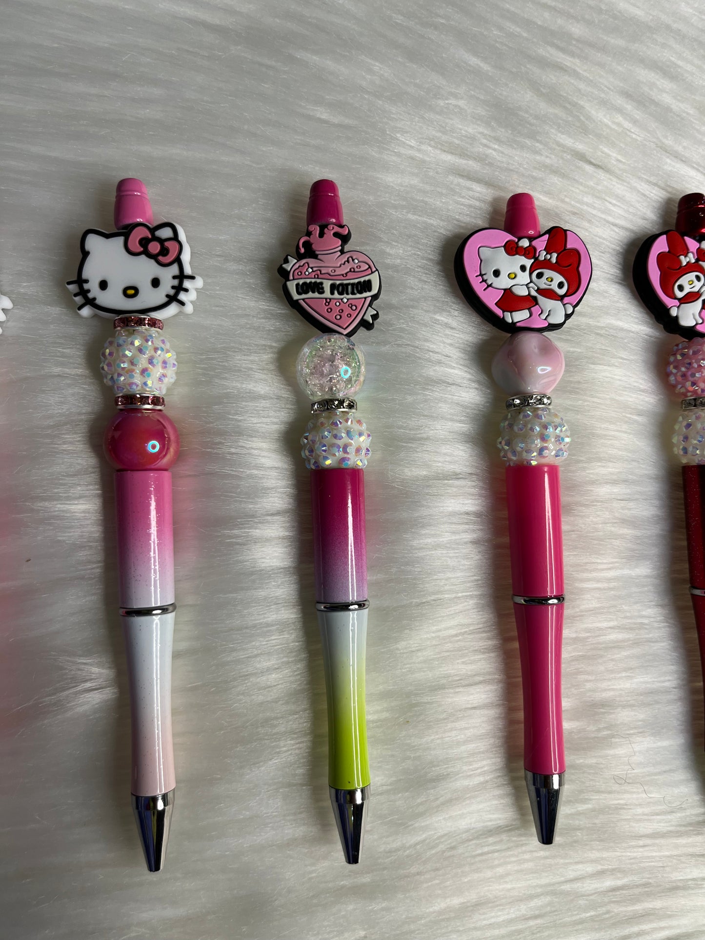 3 Charm Pens For $100  (Free Refills)