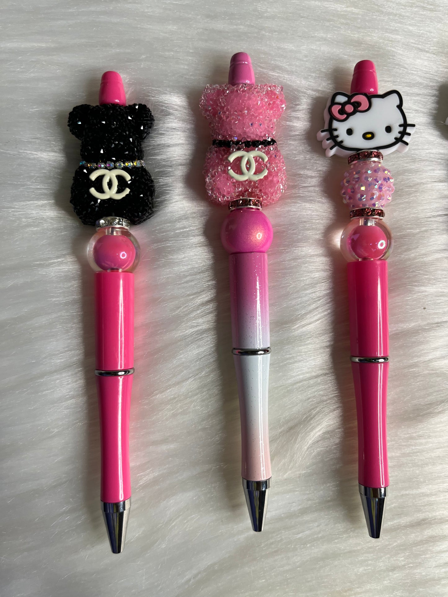 3 Charm Pens For $100  (Free Refills)